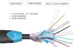 高清接口hdmi 远距离传输 信号稳定无闪烁[东莞双盟]