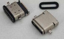 TYPE-C防水母座系列等级IP68可实现防尘[双盟电子]