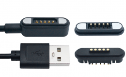 磁吸USB连接线的几种常见的应用[双盟电子]
