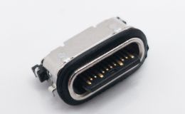 定制大电流连接器IP68级type-c防水接口[双盟电子]