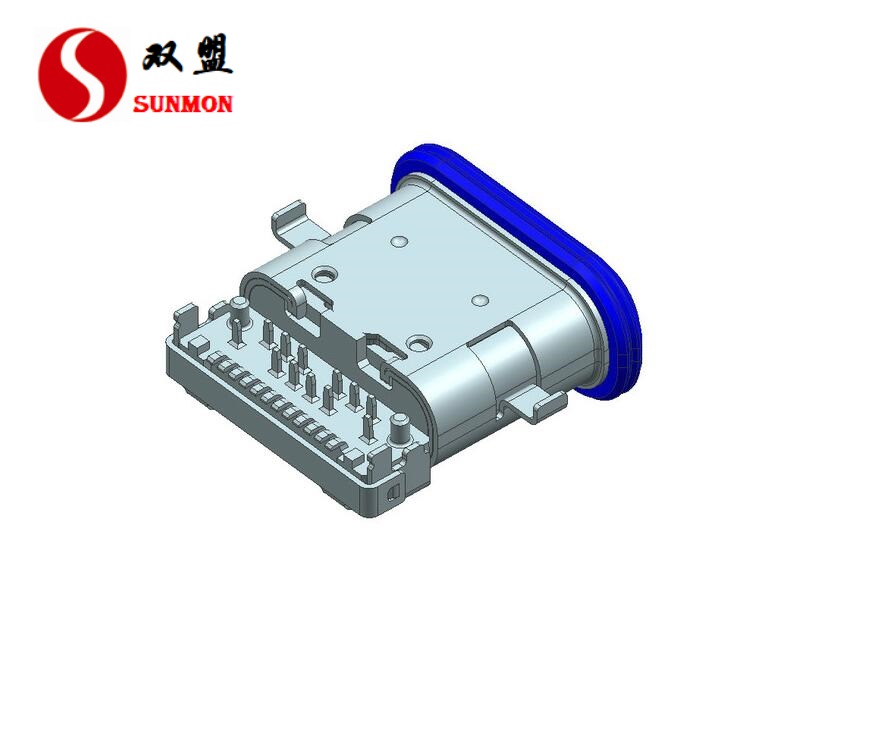 防水type c连接器