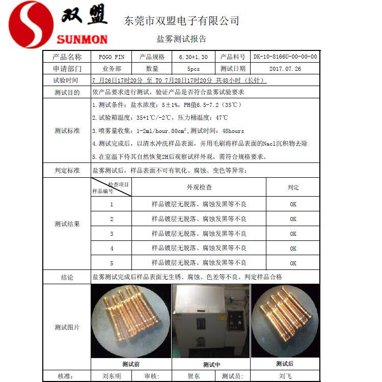 pogopin弹簧针制造