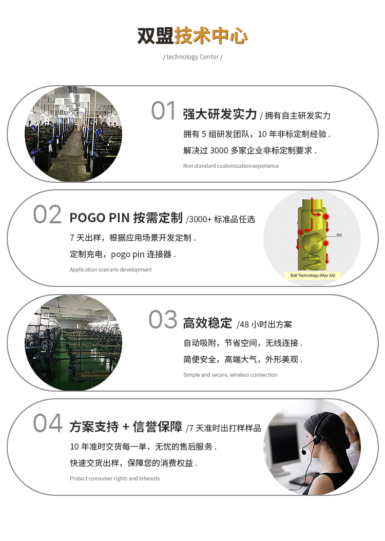 pogo pin探针设计